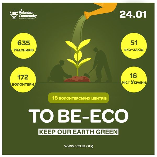 'Акція "To Be-Eco"' poster