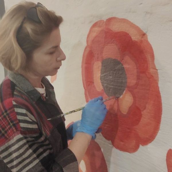 'Bright Walls of the Bomb Shelter' poster